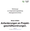 Leitlinien für Projektgeschäftsordnungen. Managementrichtlinie